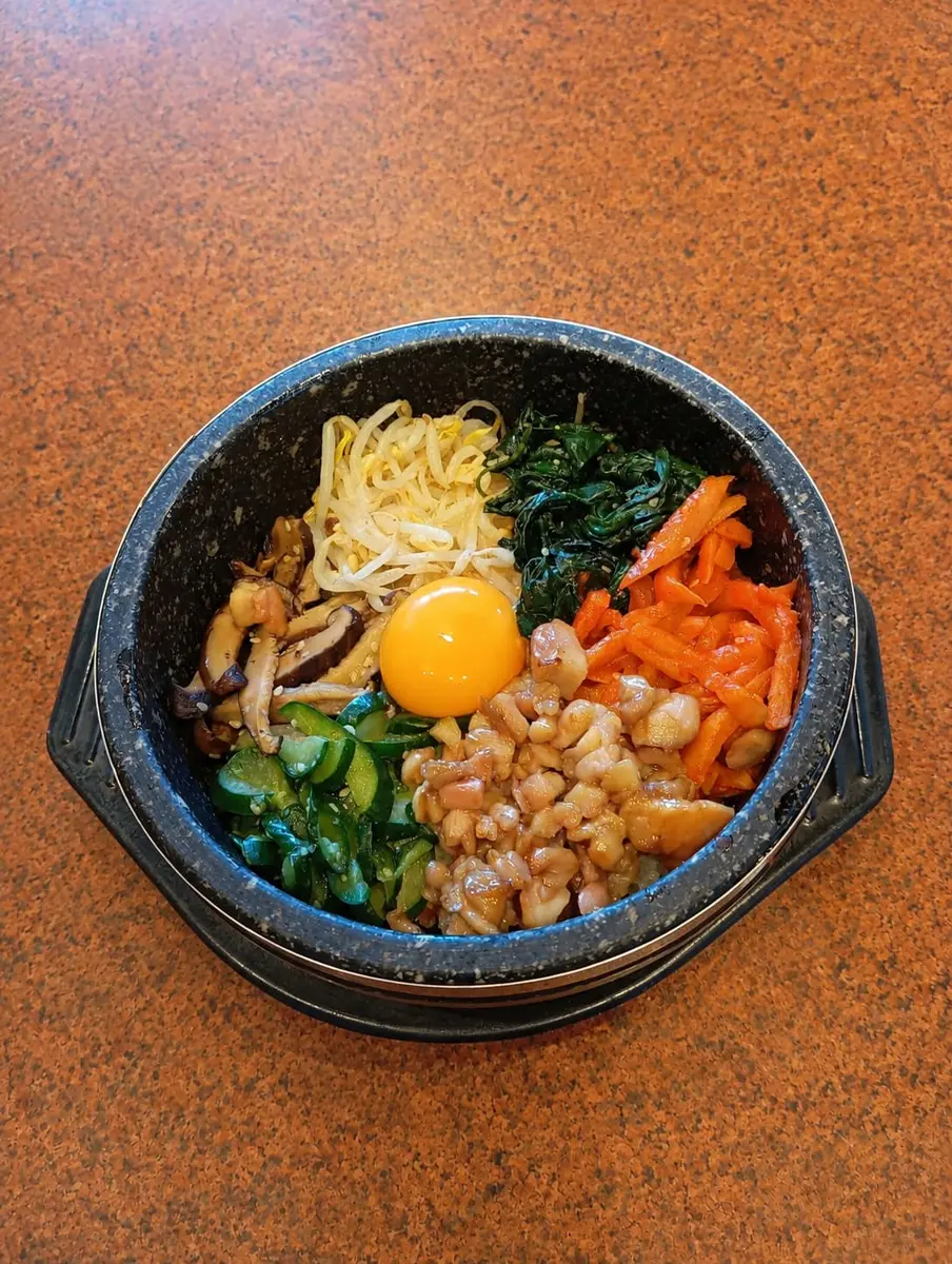 Bibimbap servi chez Sukishi à Bluport Hua Hin